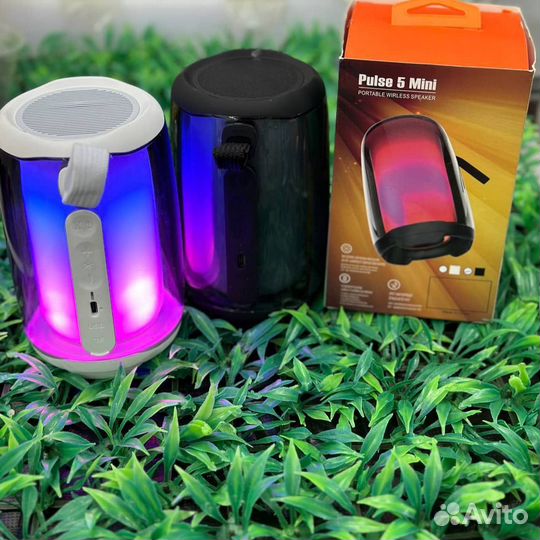 Беспроводная колонка с подсветкой pulse 5 mini