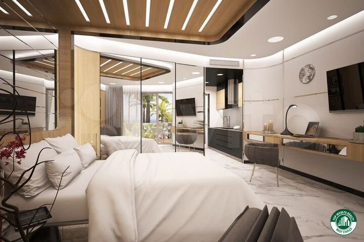 Квартира-студия, 33 м² (Таиланд)