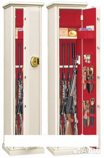 Оружейный сейф в дереве Armwood-95NP EL Flock