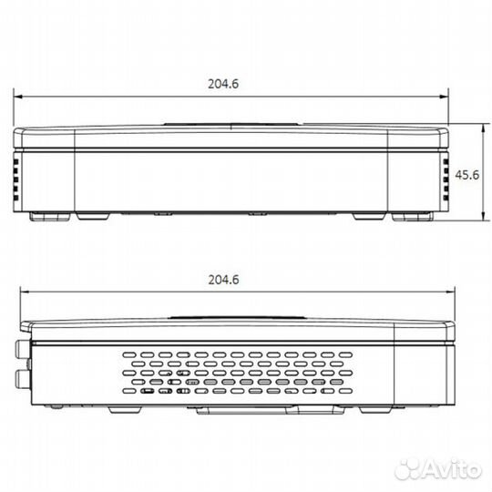 IP Видеорегистратор Dahua DHI-NVR2104-P-4KS2