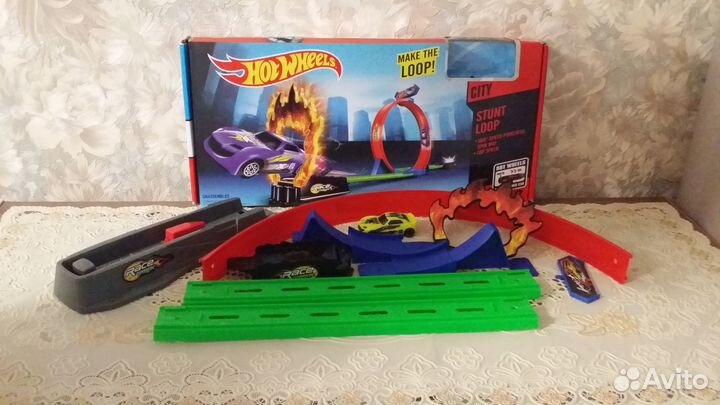 Автотрек с одной машинкой