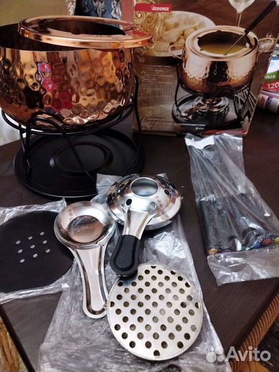 Набор для фондю из нержавеющей стали