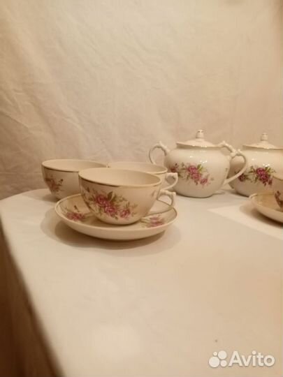 Сервиз чайный Дулёво СССР