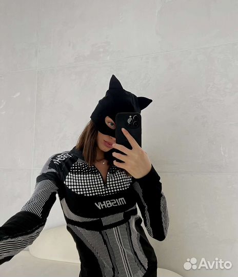 Шапка- маска кошка