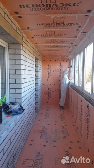 Установка лоджий, утепление балкона