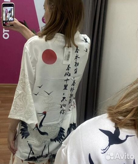 Накидка в японском стиле