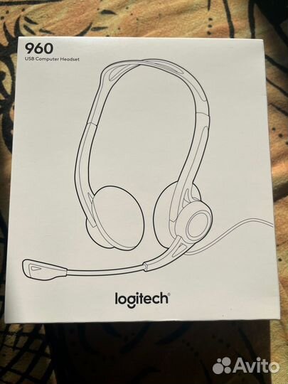 Гарнитура Logitech Logitech PC 960 Stereo (981-000