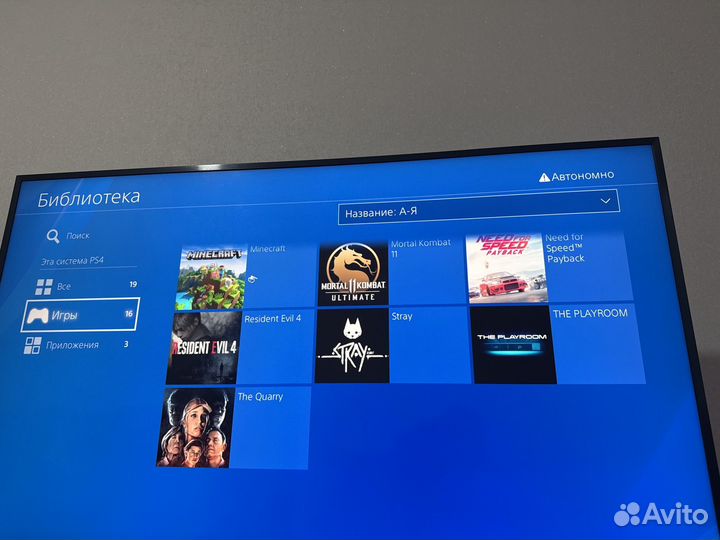 Sony PS4 Slim 1tb Прошитая с играми