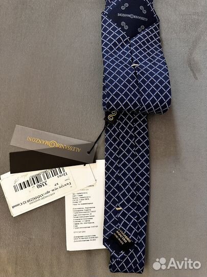 Галстук мужской новый Alessandrmanzoni
