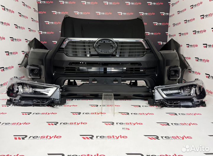 Рестайлинга Toyota Hilux 2011-2015 в стиль 2020