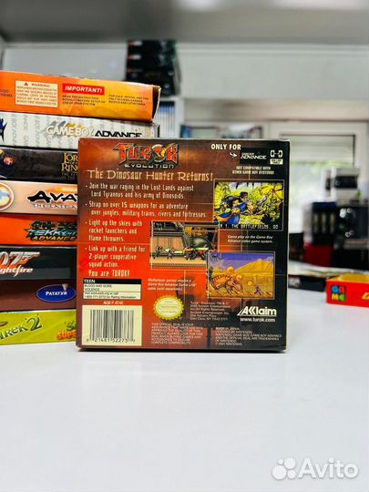 Nintendo Game Boy Advance SP Turok Evolution