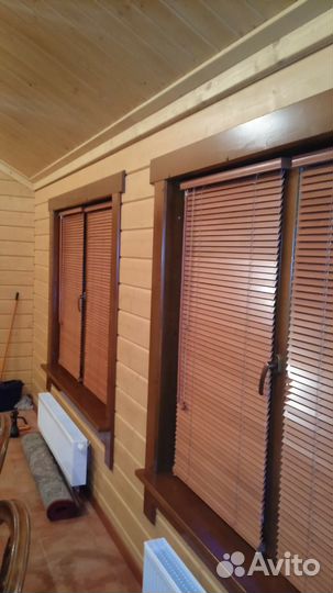 Деревянные жалюзи 25мм