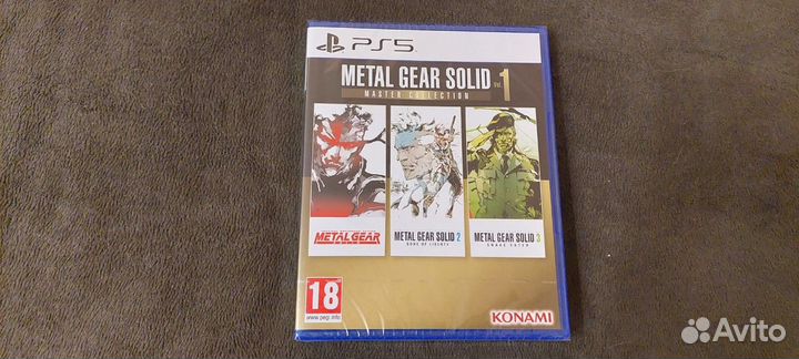 Metal Gear Solid Master Collection Vol.1 Новая Ps5