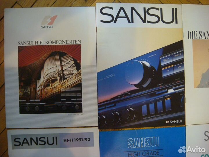 Аудио каталоги Sansui