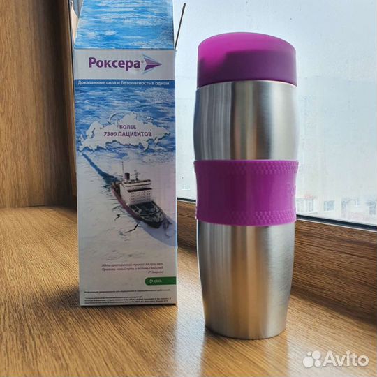 Термокружка из медицинской стали новая