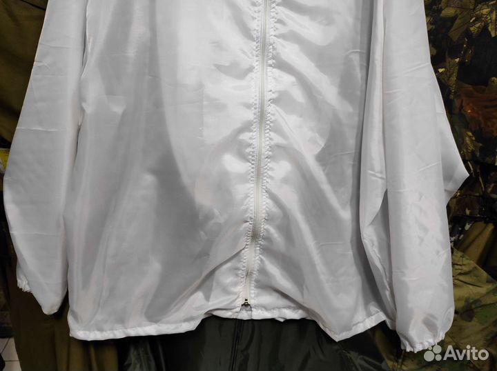 Маскхалат Зимний Белый Taffeta