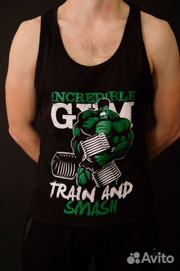 Майка GYM Train and Smash