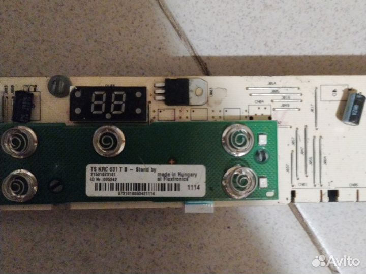 Модуль управления посудомоечной машины bosch