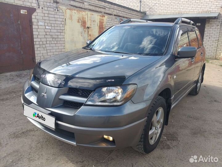 Mitsubishi Outlander 2.4 AT, 2002, 163 000 км