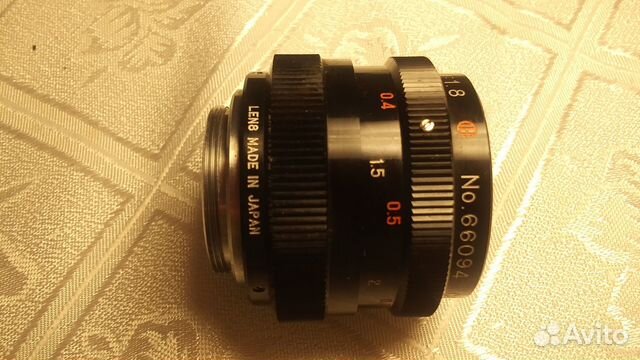 Cosmicar 25mm 1.8 MFT M4/3 OM-D GH5 G9 G7 EM-1