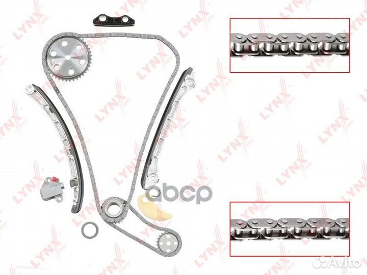 Комплект цепи грм TK0078 lynxauto