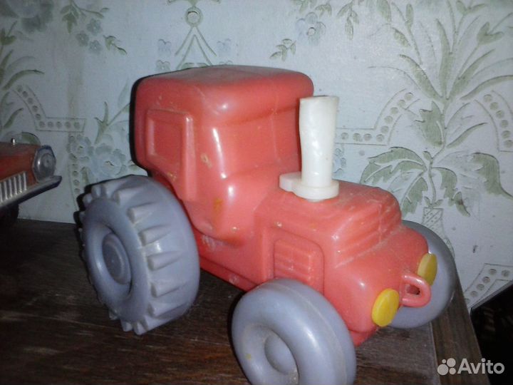 Трактор СССР пластик мягкий