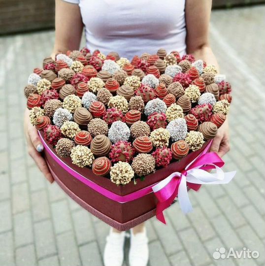 Клубника в бельгийском шоколаде набор