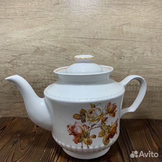 Фарфоровый Заварочный Чайник Сделано В СССР