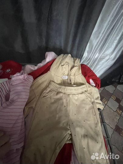 Вещи пакетом на девочку 74- 86