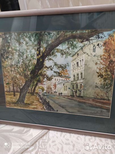 Акварель Саакова Ю.М