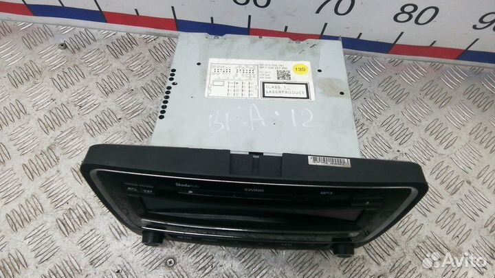 Магнитола Skoda Superb II (2008–2015)