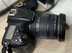 Фотоаппарат Nikon d7100+объектив Sigma17-50, f/2.8