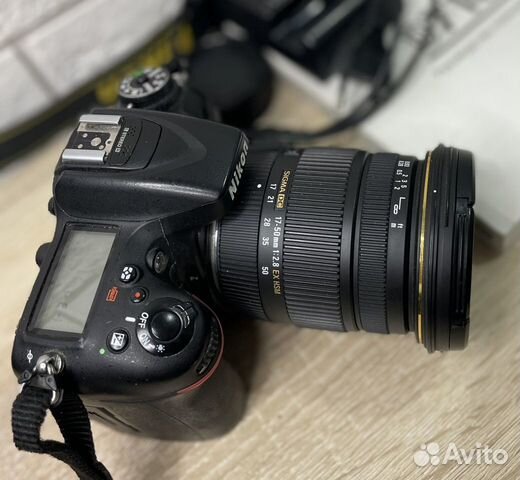 Фотоаппарат Nikon d7100+объектив Sigma17-50, f/2.8 объявление продам
