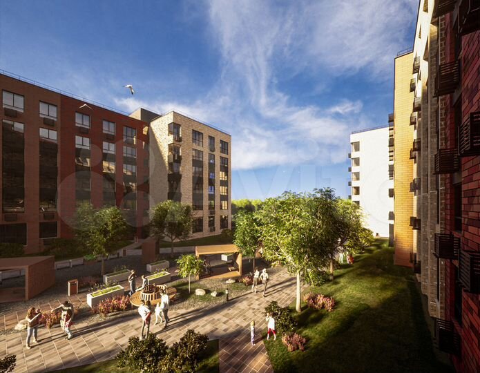 2-к. квартира, 56,2 м², 2/6 эт.