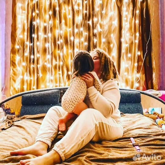 Гирлянда штора