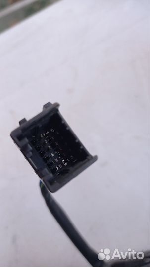 Зеркало наружное лев. в сборе (7 контактов / темно