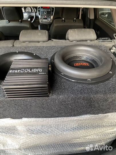 Сабвуфер edge 12 Моноблок 1.2000