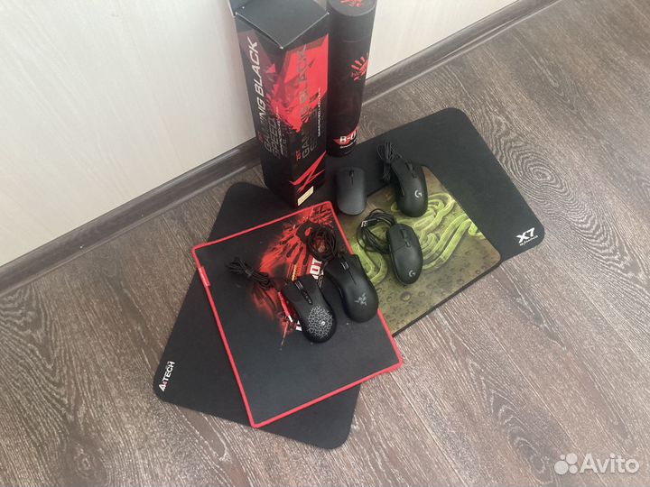 Игровые мышки и коврики