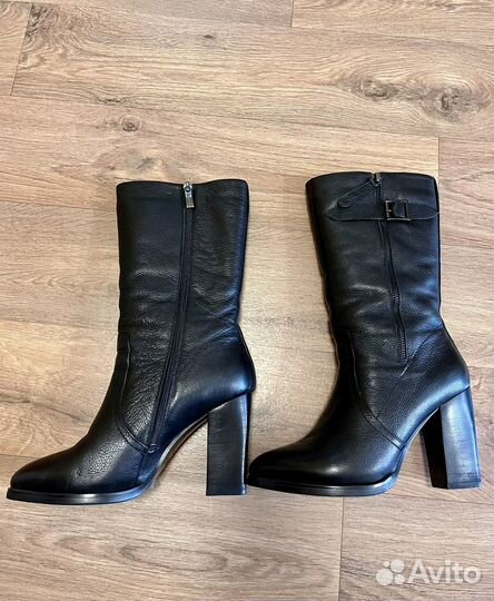 Зимние сапоги Ria Rosa натуральная кожа и мех