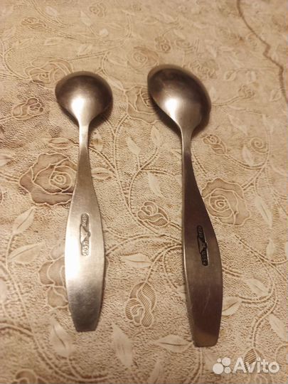 Ретро ложки с мульт персонажами СССР