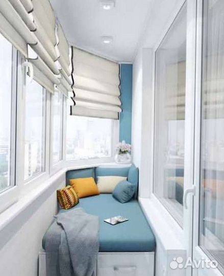 Остекление балконов / окна пвх