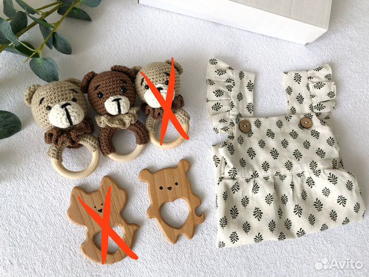 Бэби бокс, погремушка, грызунок, комбинезон 68