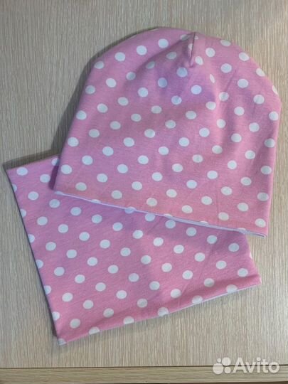 Комплект шапочка+снуд