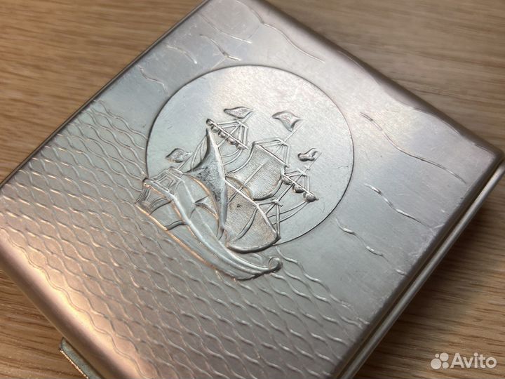 Портсигар корабль СССР