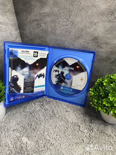 Killzone в плену сумрака ps 4 диск