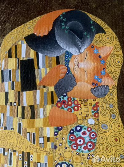 Картина «поцелуй»