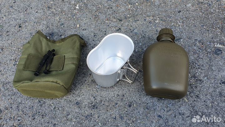 Фляжка с котелком