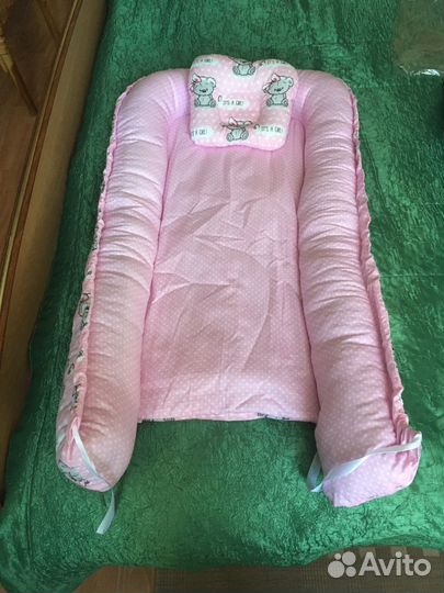 Кокон гнездышко для новорожденных