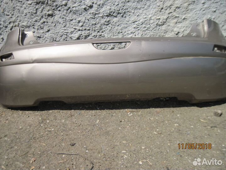Задний бампер nissan note б/у