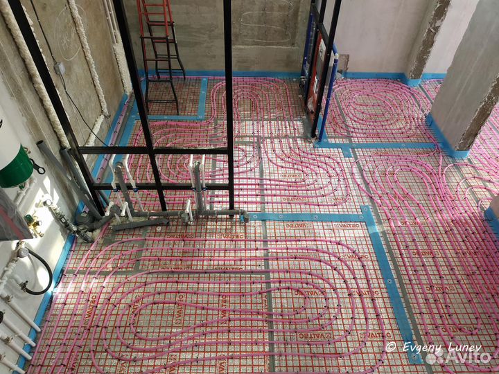 Профессиональный монтаж тёплого водяного пола